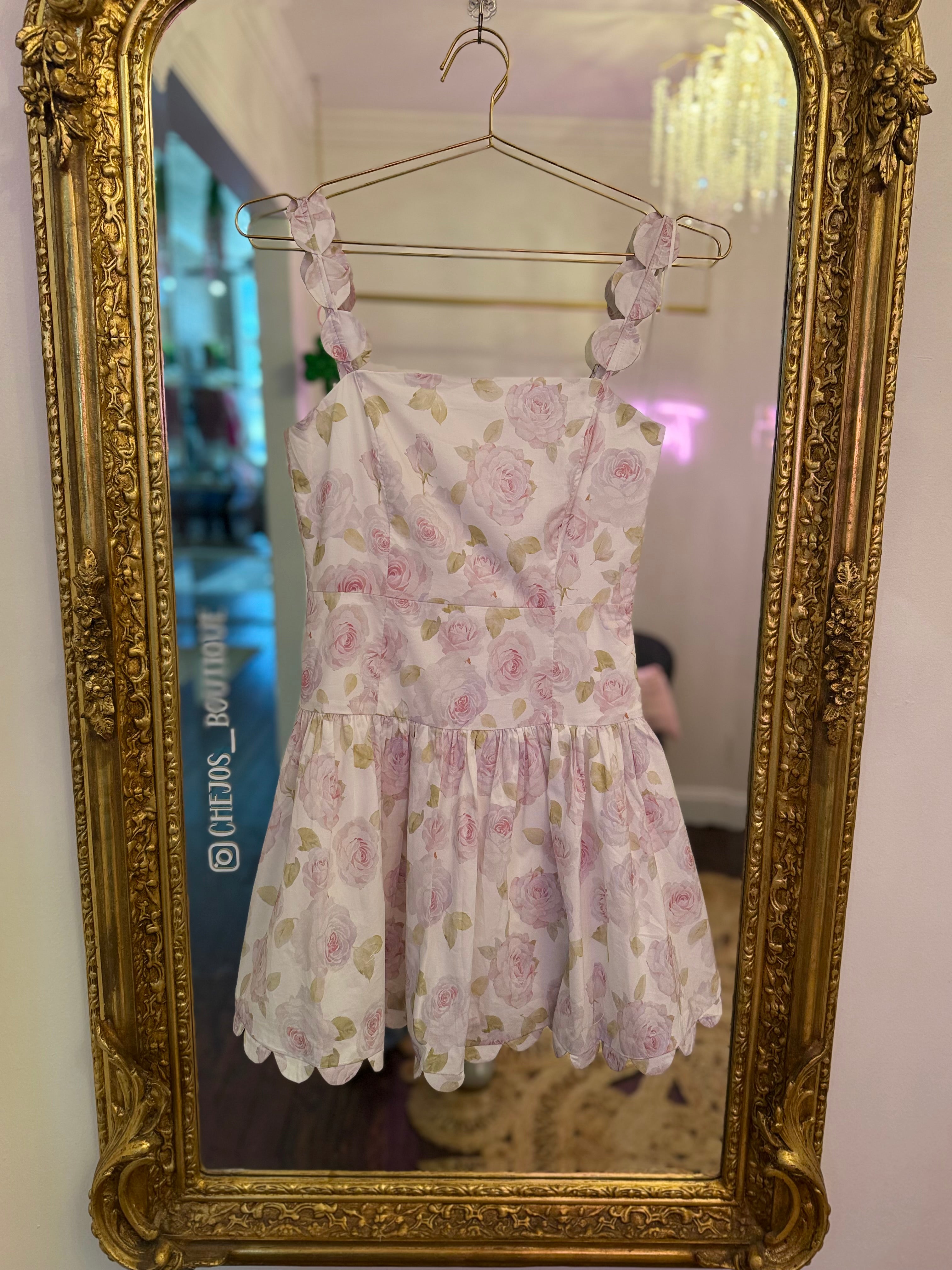Hannah Poplin Mini Dress