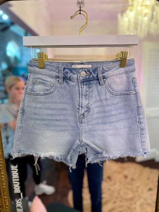 Maisie High Rise Denim Shorts | Risen Jeans