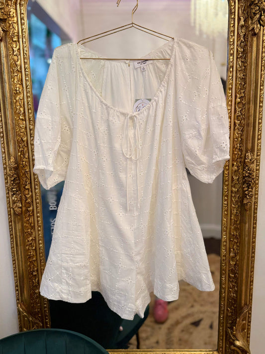 Tessa Eyelet Romper