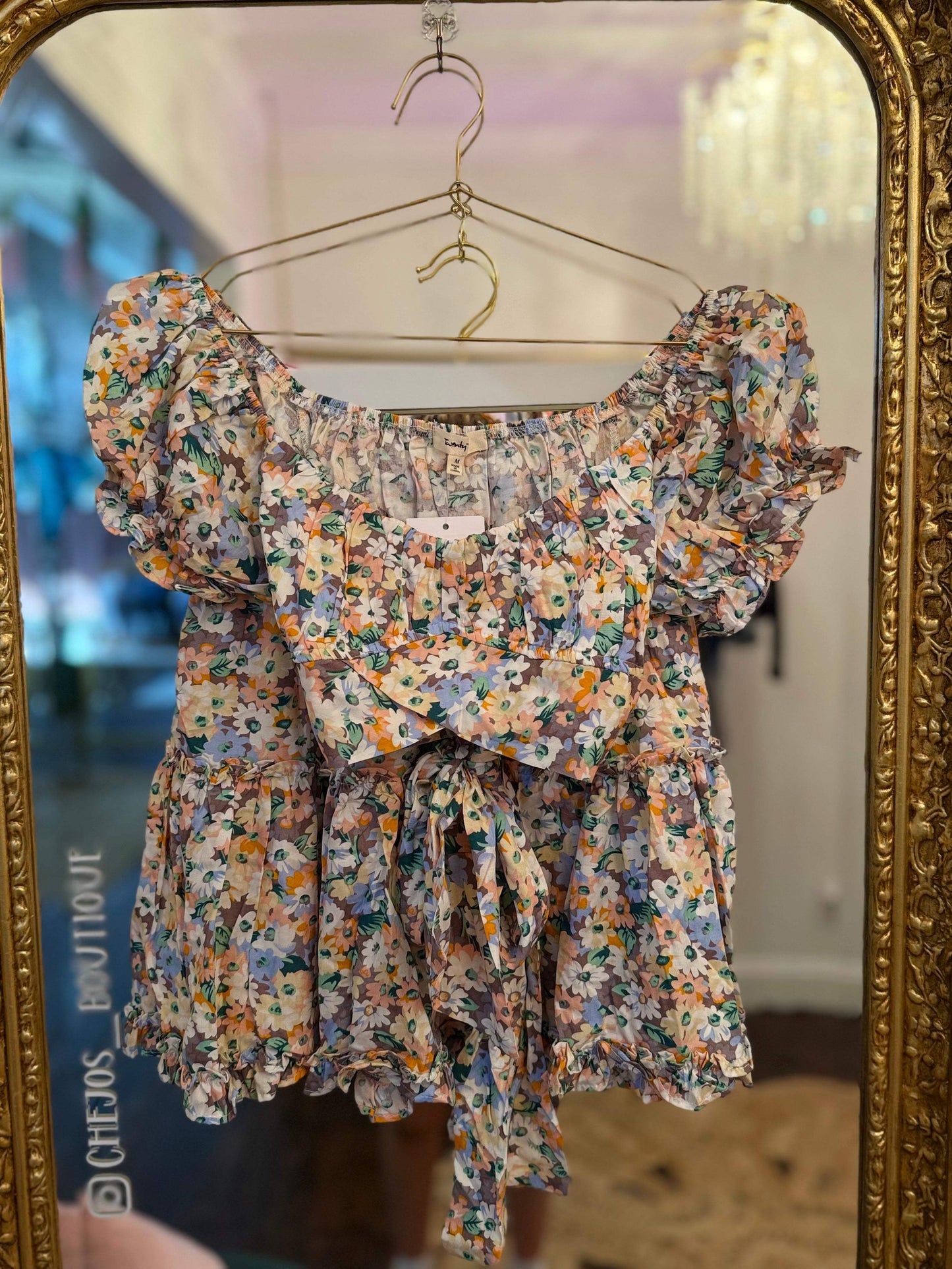 Ophelia Floral Elastic Set