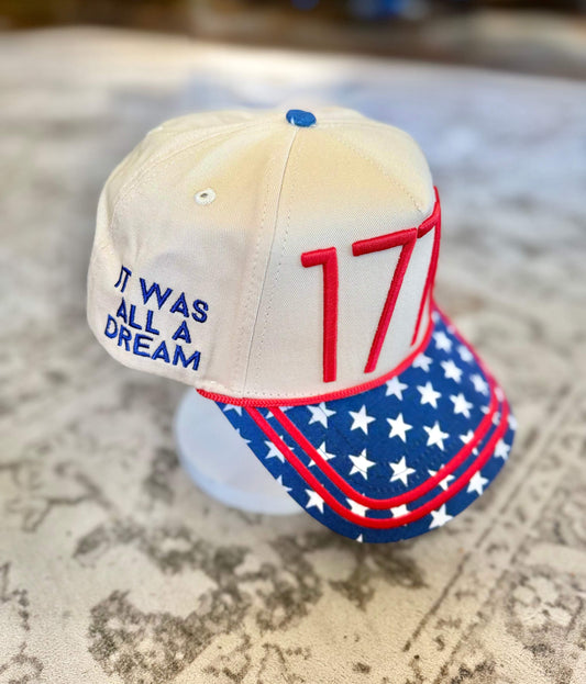 1776 Embroidered Canvas Trucker Hat