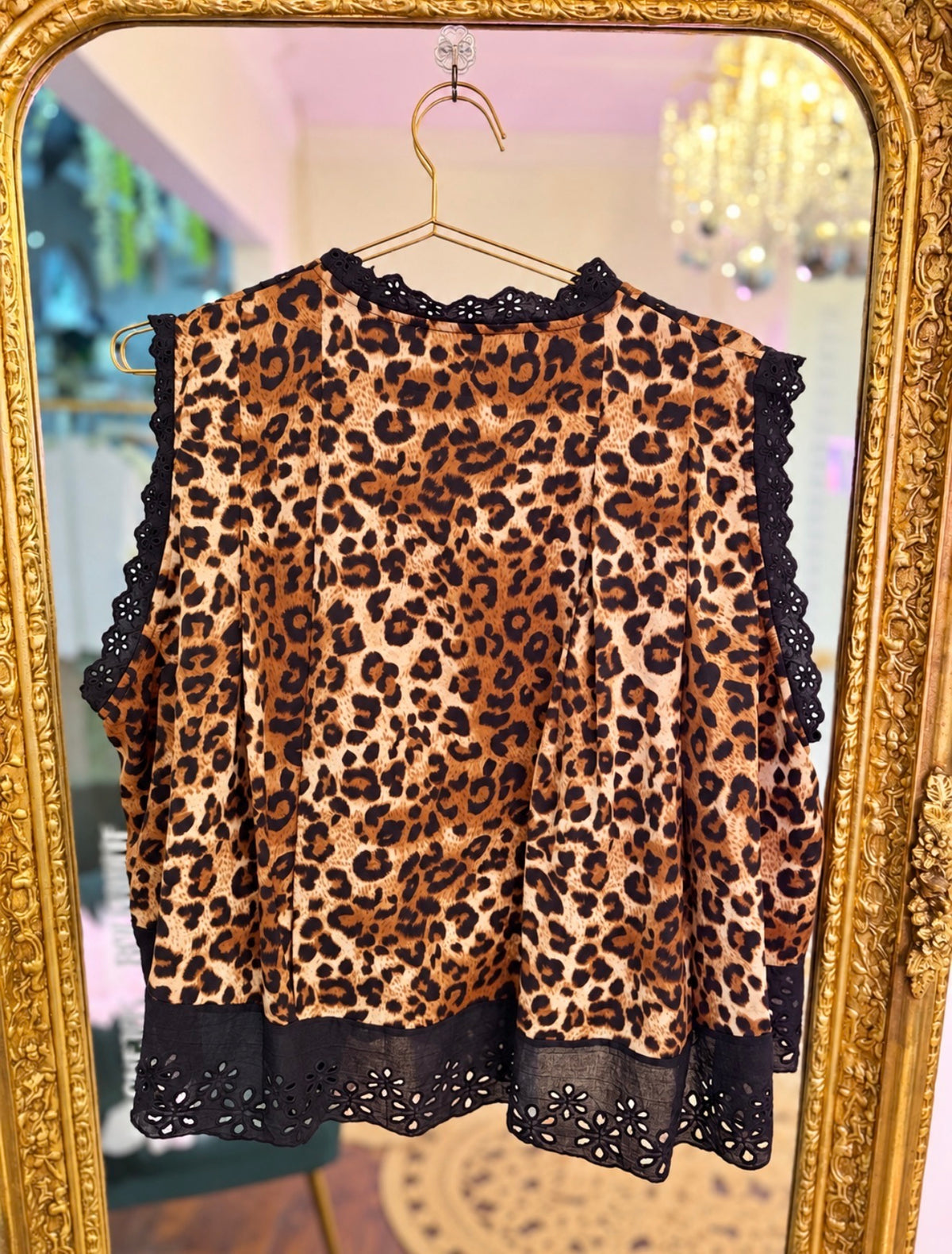 On the Button Pleated Blouse