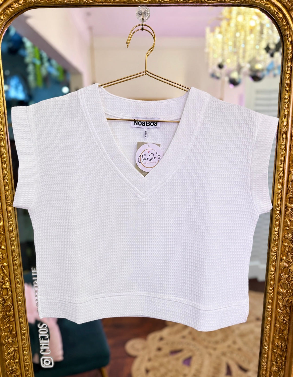Thermal V-Neck Casual Top
