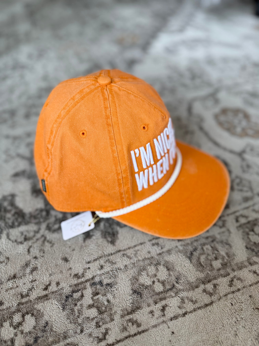 Nicer When I'm Tan Trucker Hat