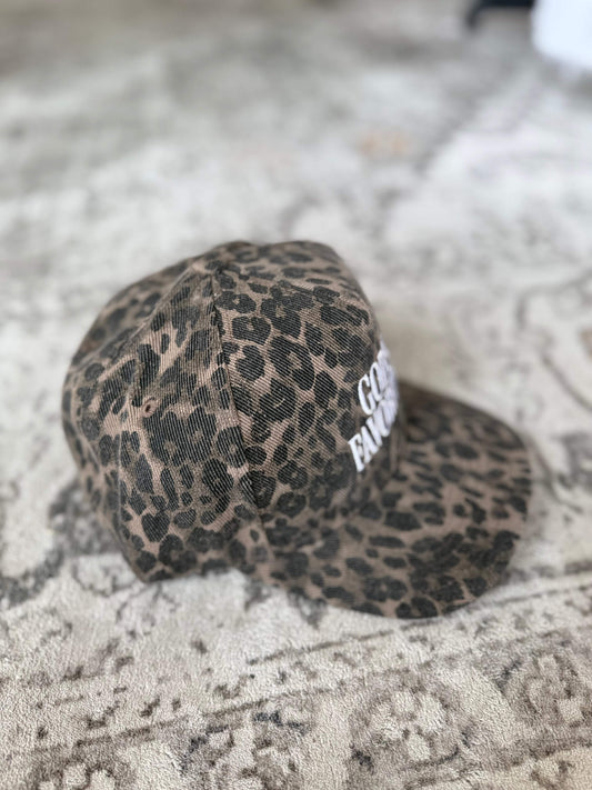 God’s Fav Embroidered Canvas Trucker Hat