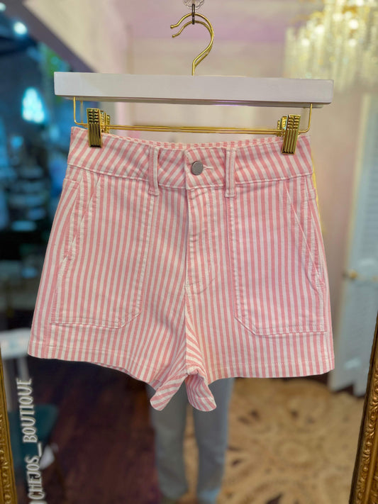 HR Utility Cargo Striped Shorts | JBD