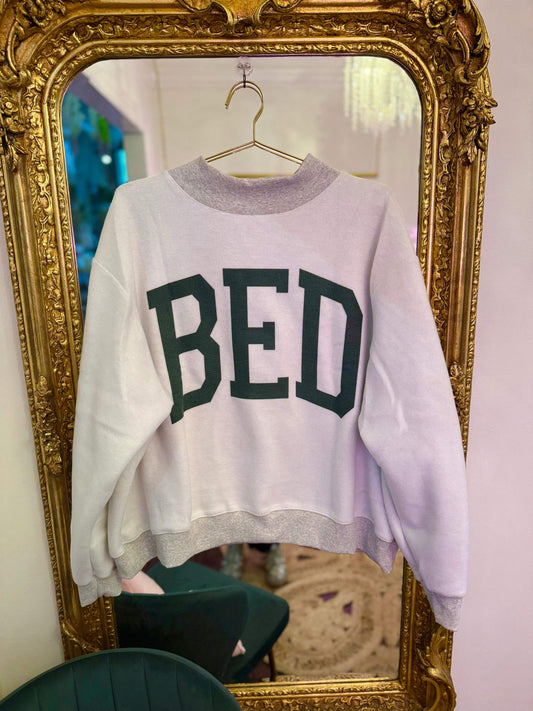 Gym & Bed Reversible Mock Neck Sweatshirt