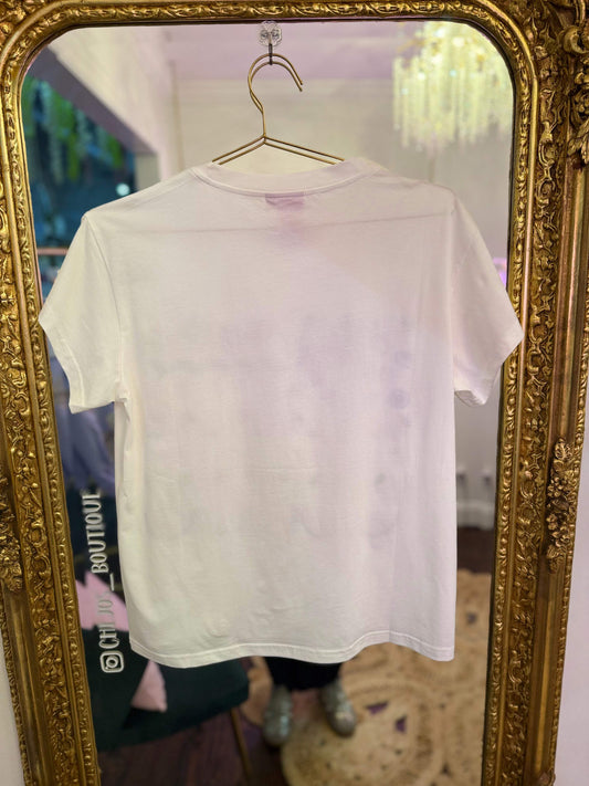 White Fruit USA Flag Tee | Queen of Sparkles