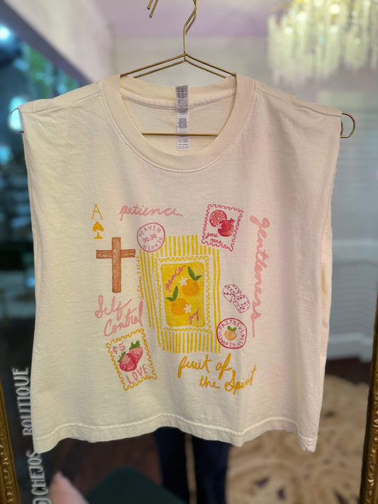 Stamp Fruit of the Spirit Tank | PLUS SIZE AVAILABLE