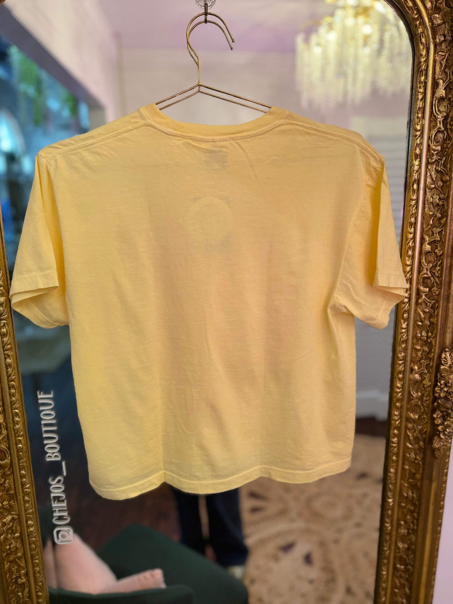 Jesus Loves You Puff Cropped Tee
