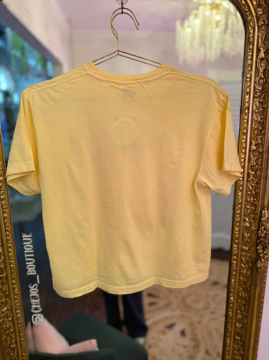 Jesus Loves You Puff Cropped Tee