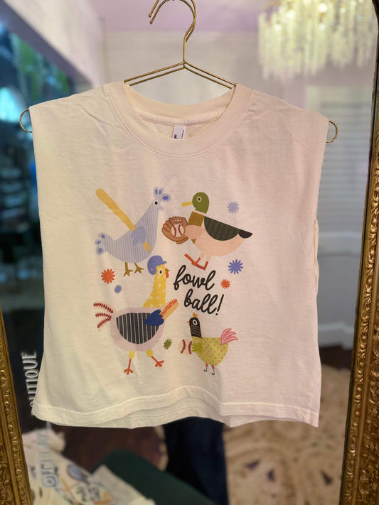 Playful Fowl Ball Tank | PLUS SIZE AVAILABLE