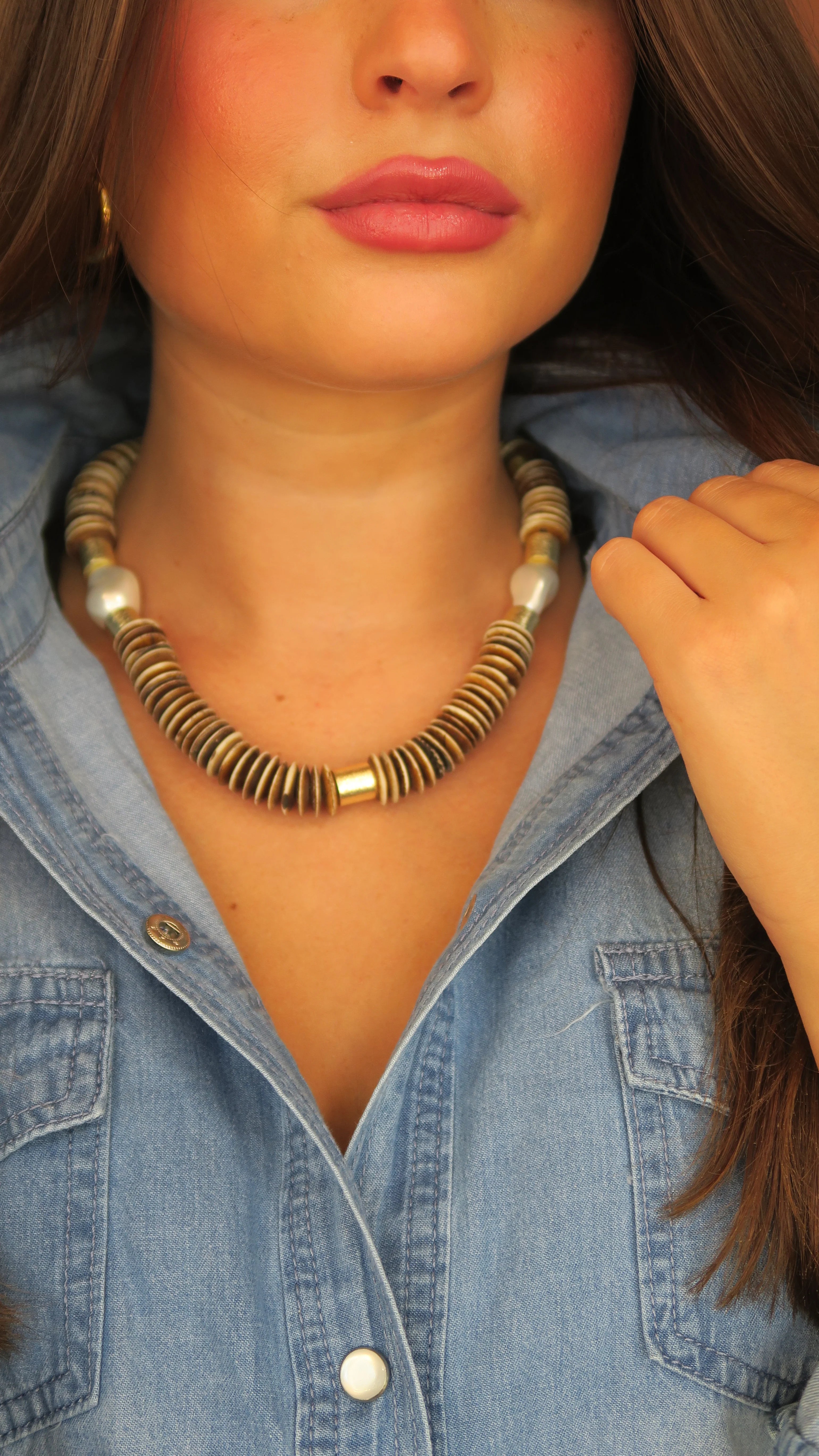 Capri Pearl Collar