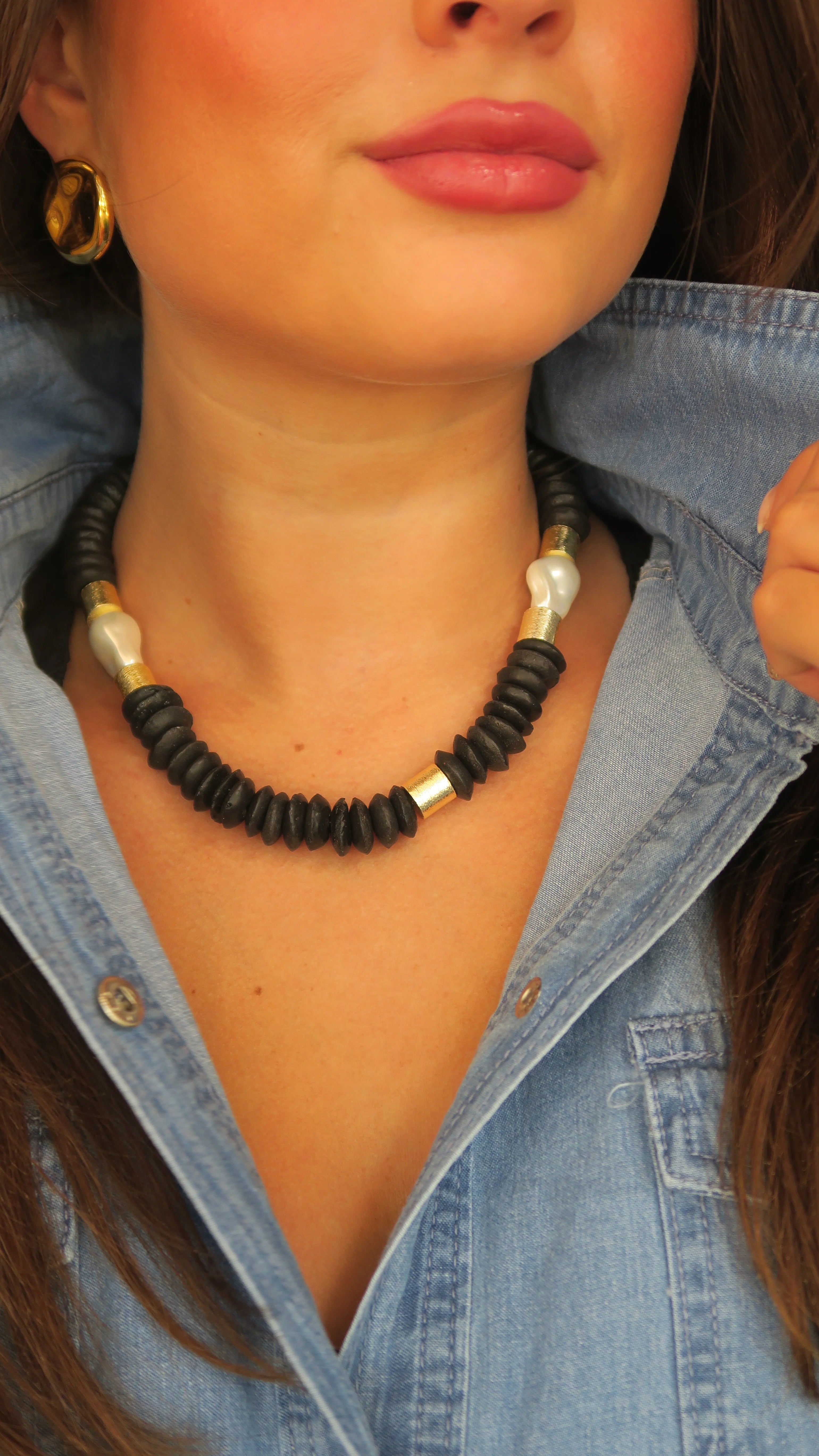 Capri Pearl Collar