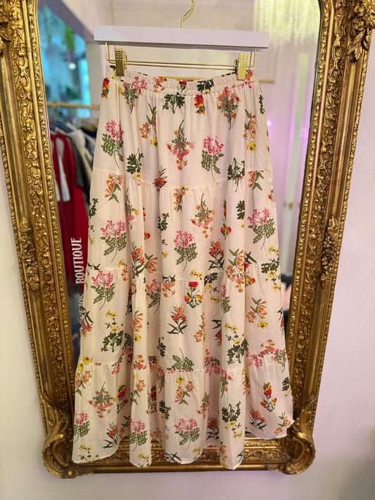 Elsie Floral Midi Skirt