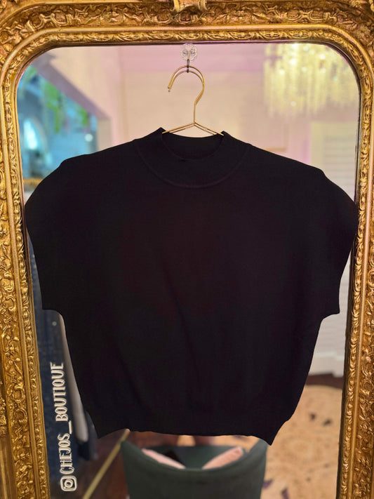 Noelle Mock Neck Top | PLUS SIZE AVAILABLE