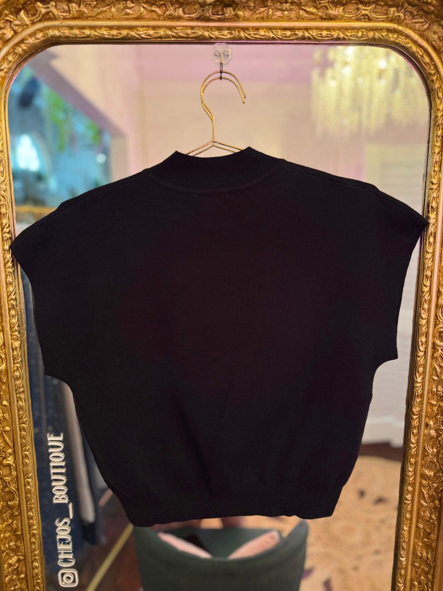 Noelle Mock Neck Top | PLUS SIZE AVAILABLE