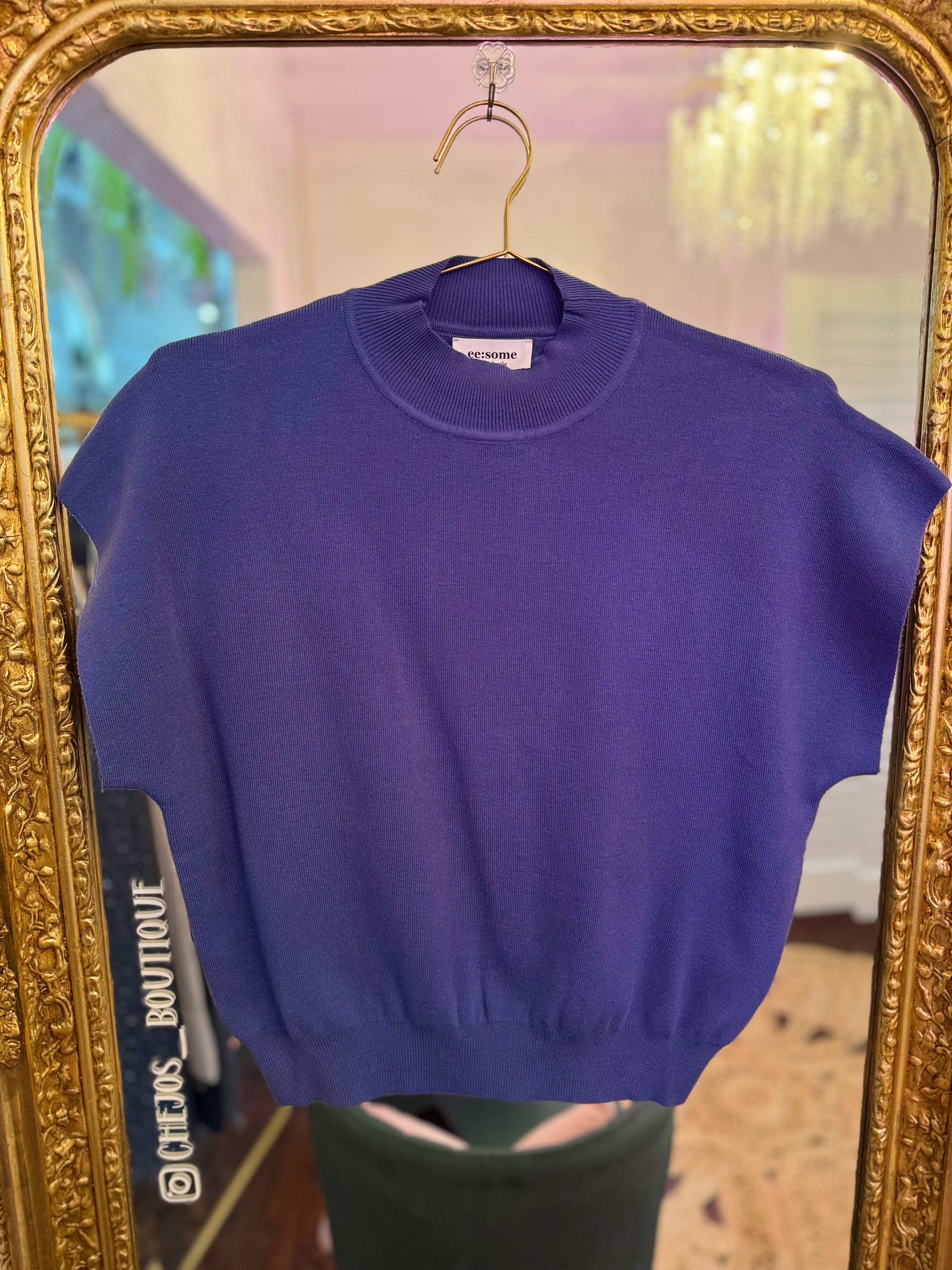 Noelle Mock Neck Top | PLUS SIZE AVAILABLE