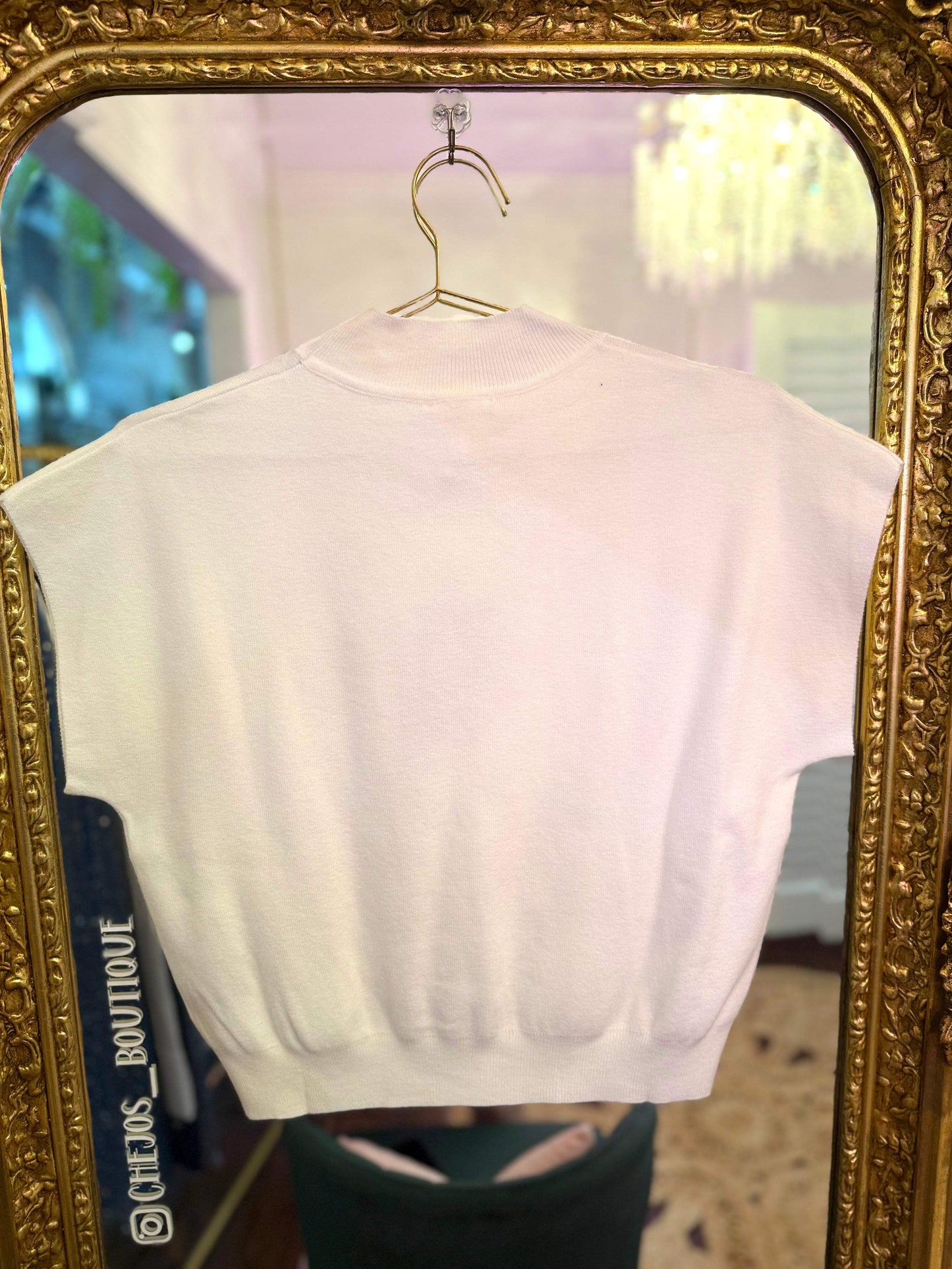Noelle Mock Neck Top | PLUS SIZE AVAILABLE