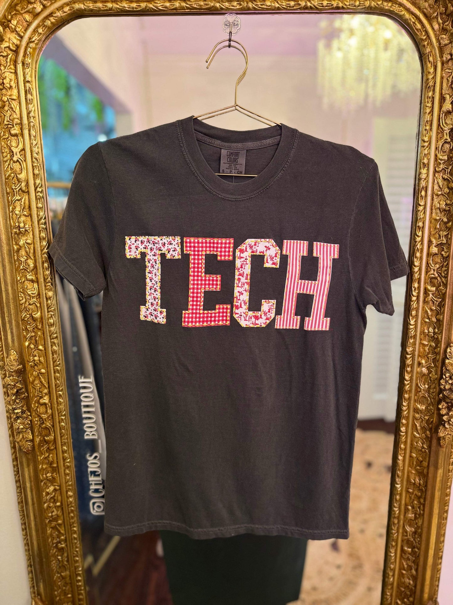 Texas Tech Red Raiders Quilted Puff Ink Tee | PLUS SIZE AVAILABLE