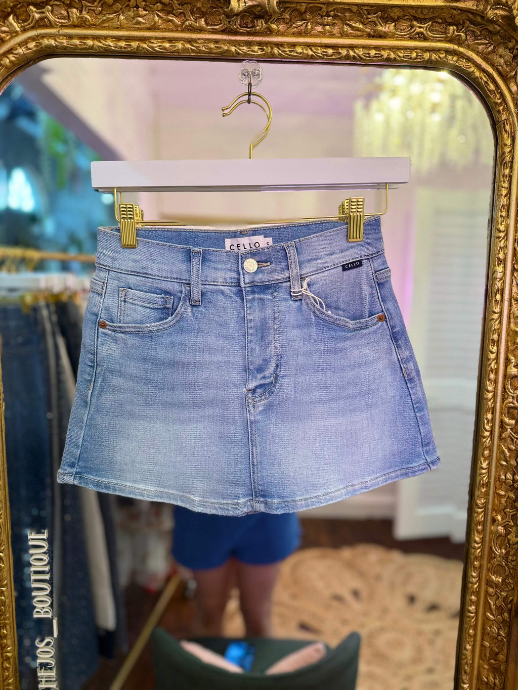 Annabelle Mid Waisted Mini Skort
