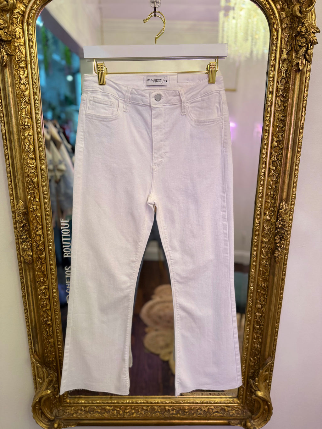 Classic Straight Jeans | Just Black Denim