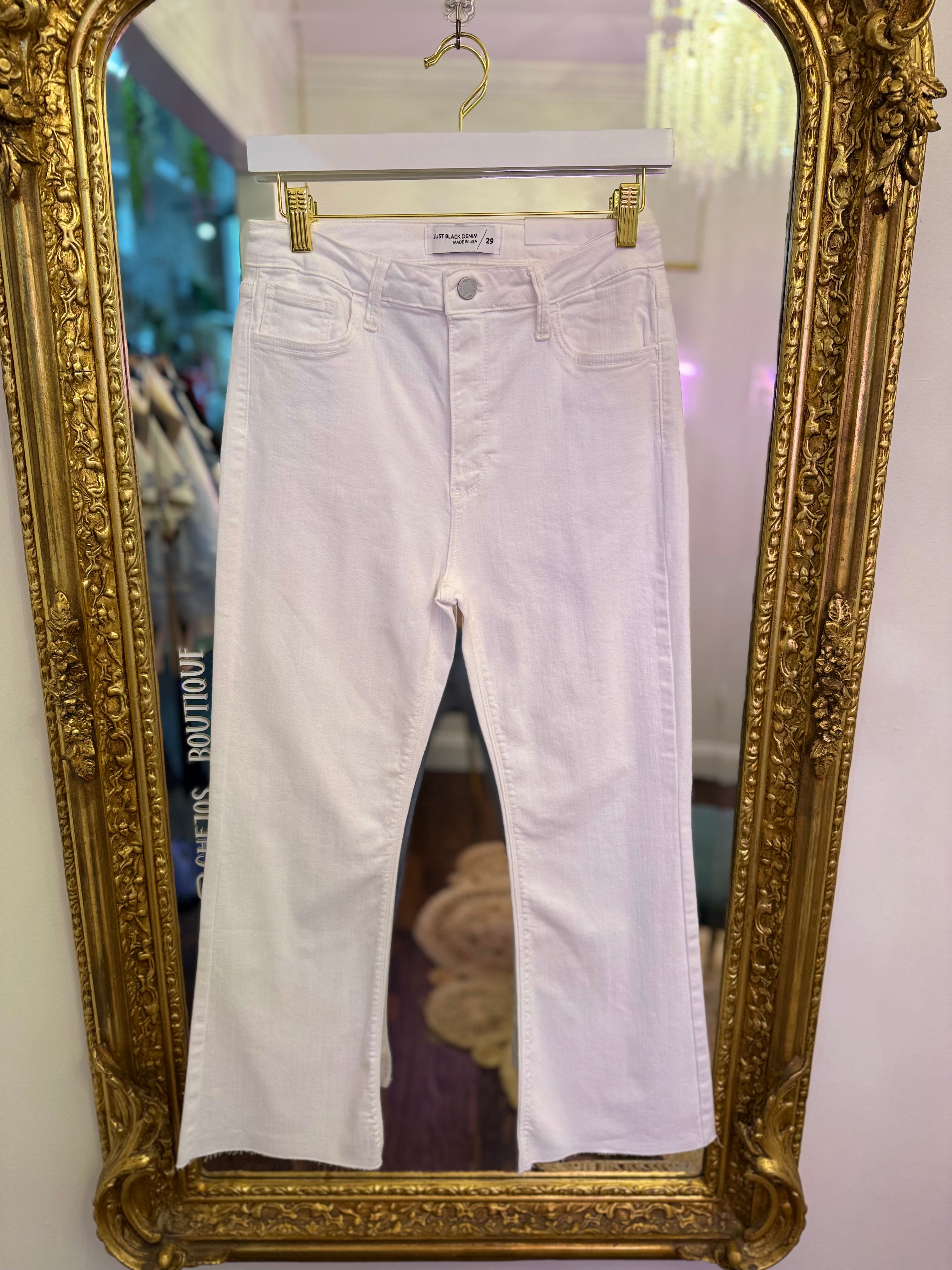 Classic Straight Jeans | Just Black Denim
