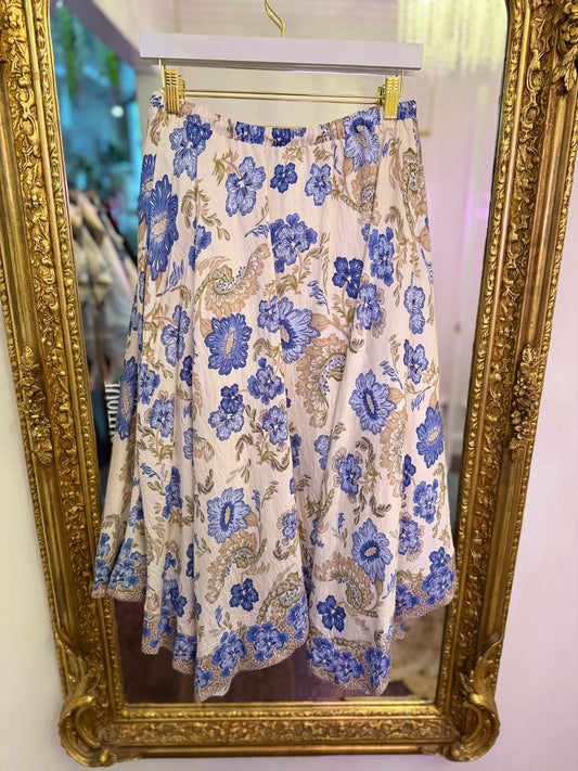 Collins Floral Midi Skirt