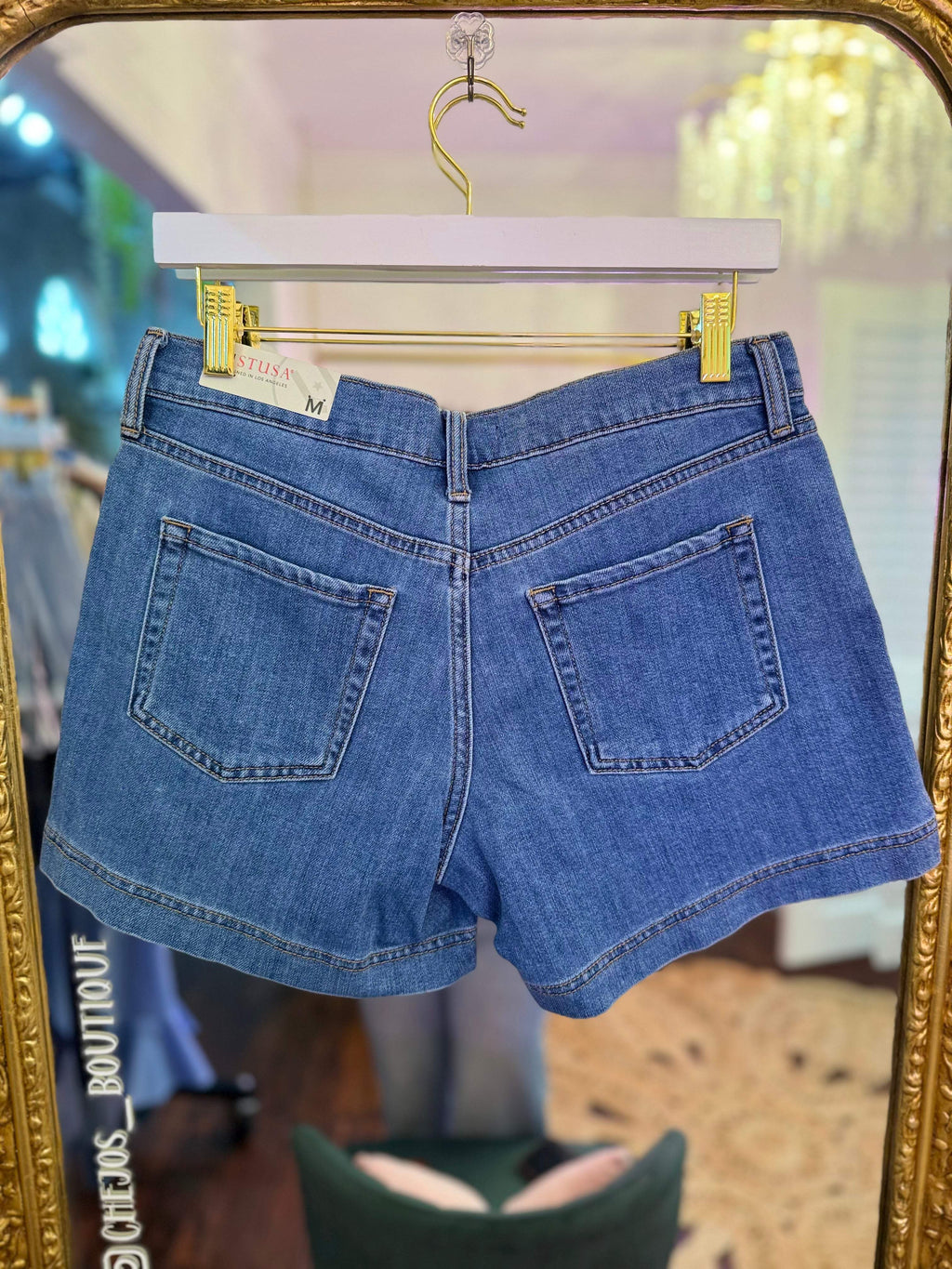 Devan Lightweight Denim Shorts