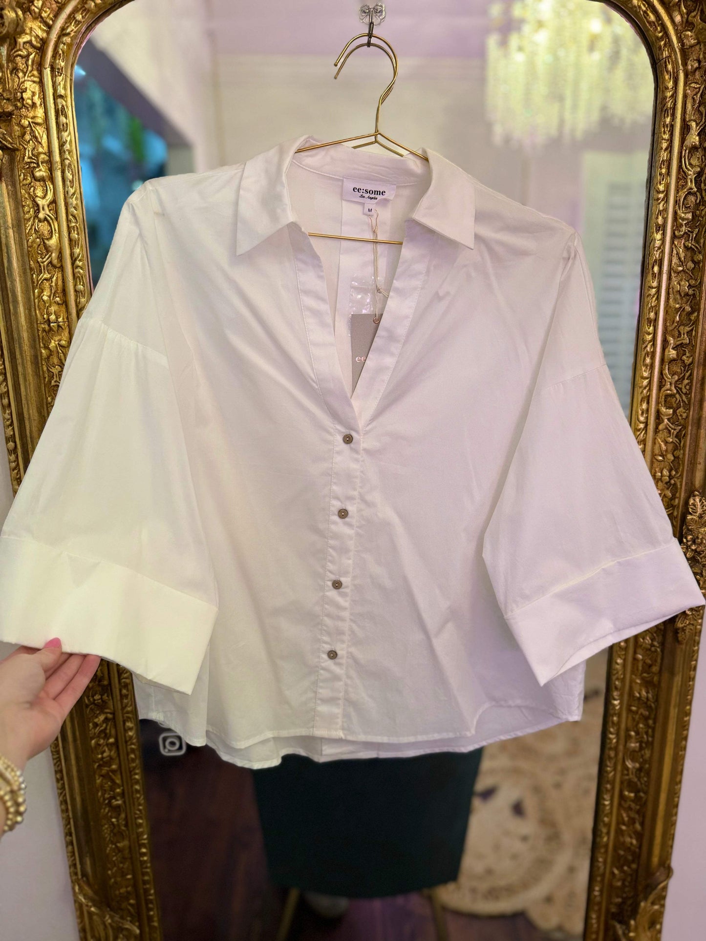 Halle Collard Button Down
