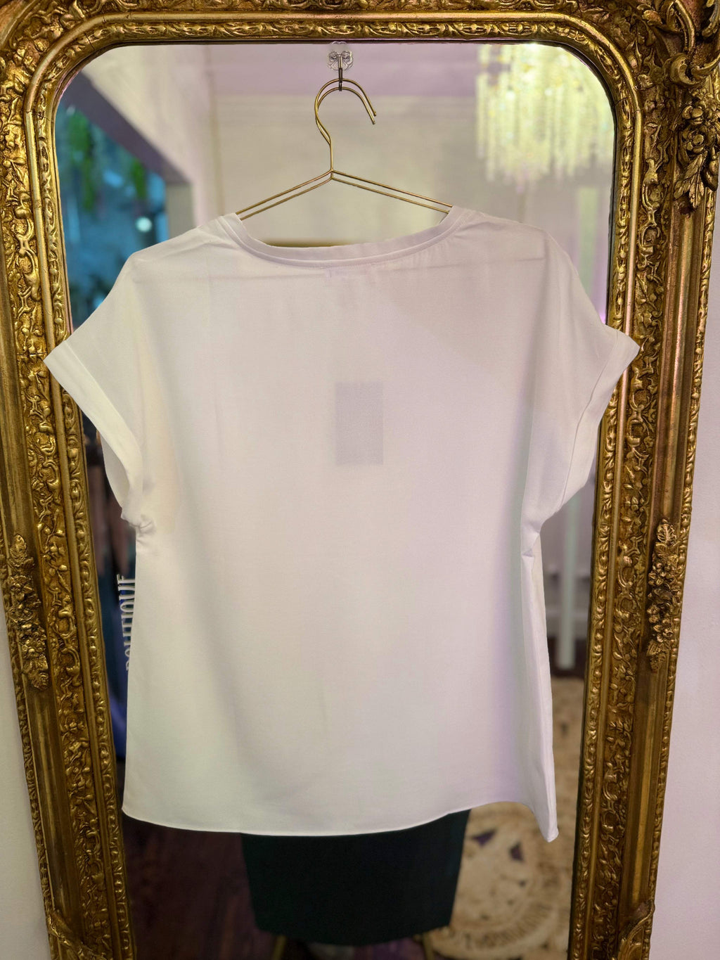 Lydia Solid Woven Top