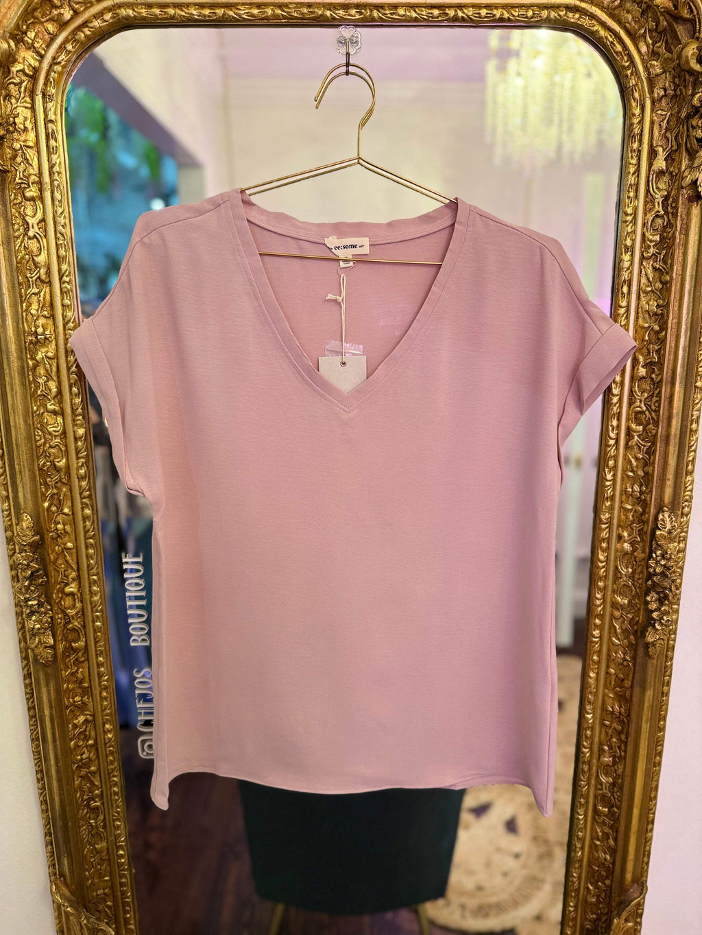 Lydia Solid Woven Top