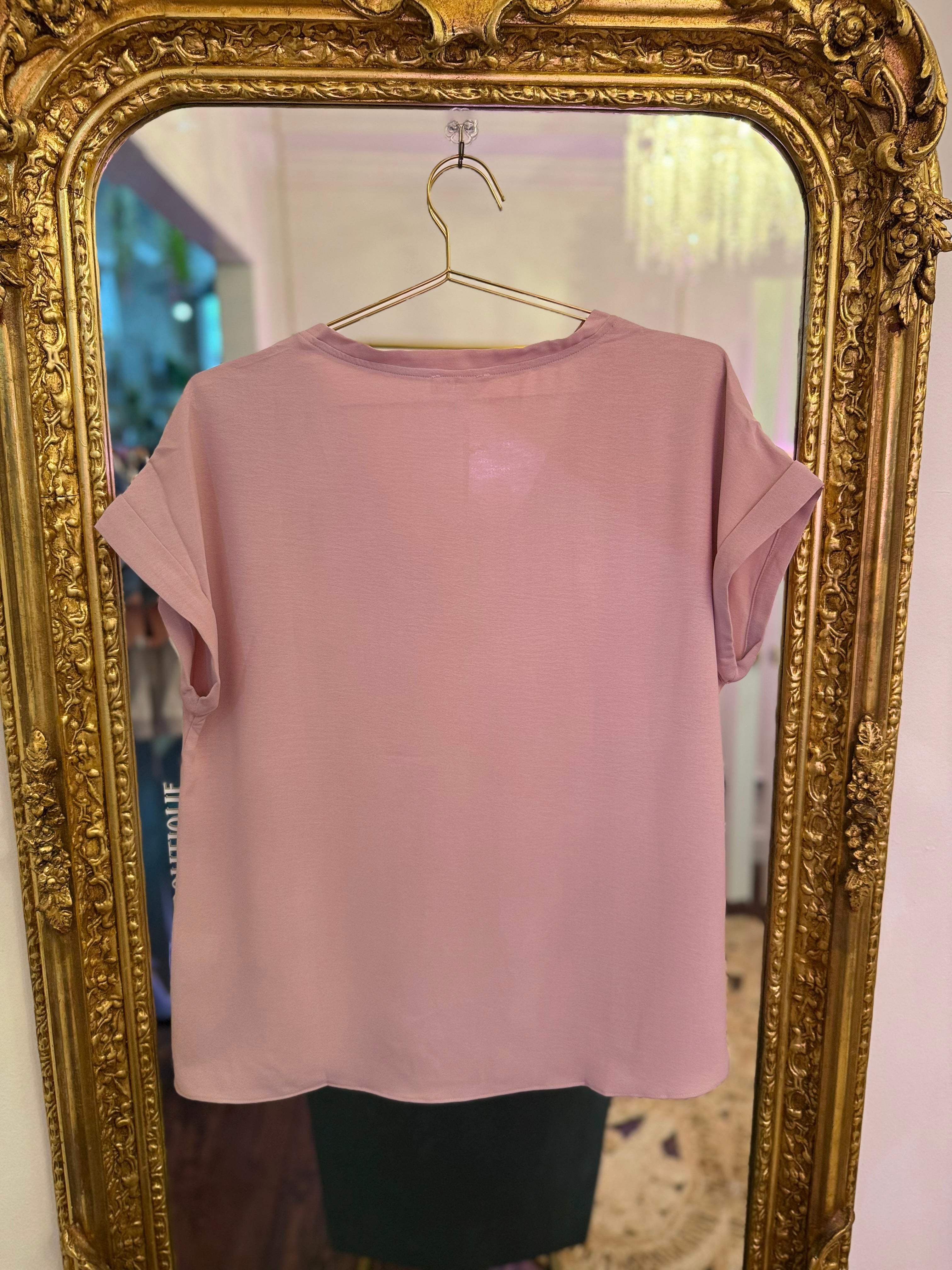 Lydia Solid Woven Top