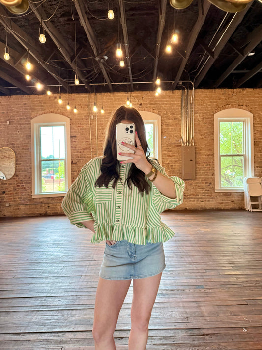 Annabelle Mid Waisted Mini Skort