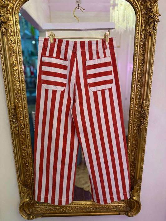 Presley Striped Straight Leg Pants