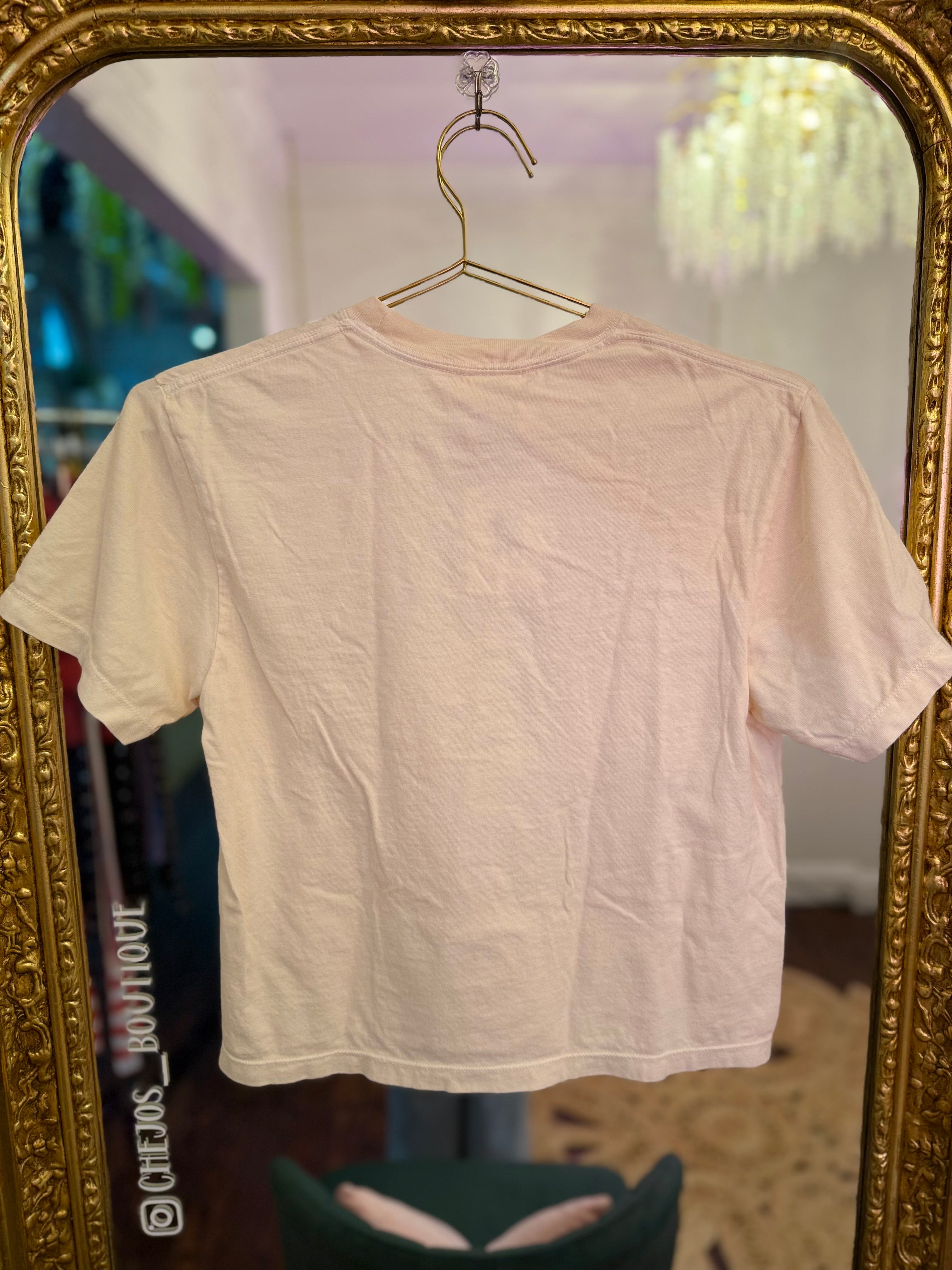 Literally Born To Dilly Dally Cropped Graphic Tee | PLUS SIZE AVAILABLE