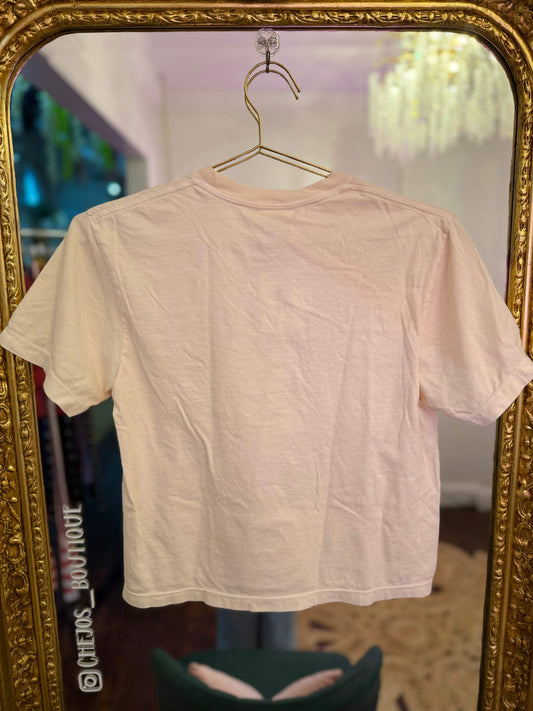 Literally Born To Dilly Dally Cropped Graphic Tee | PLUS SIZE AVAILABLE