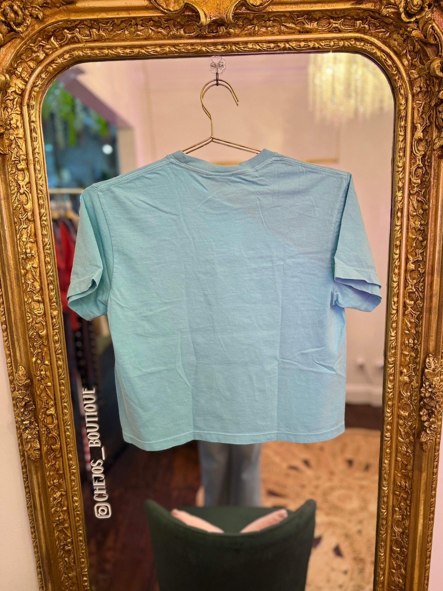Jesus Loves You Puff Cropped Tee