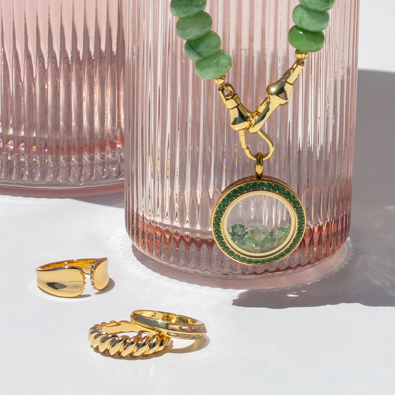 Green Mirage Locket