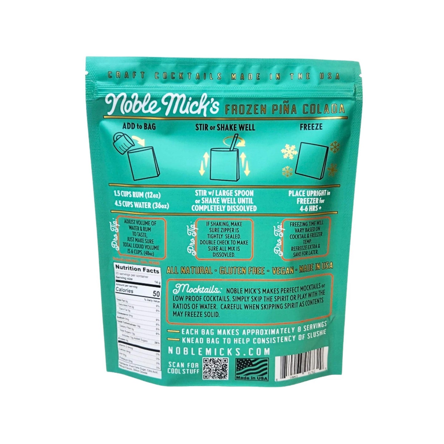 Noble Mick's Frozen Cocktail Mix