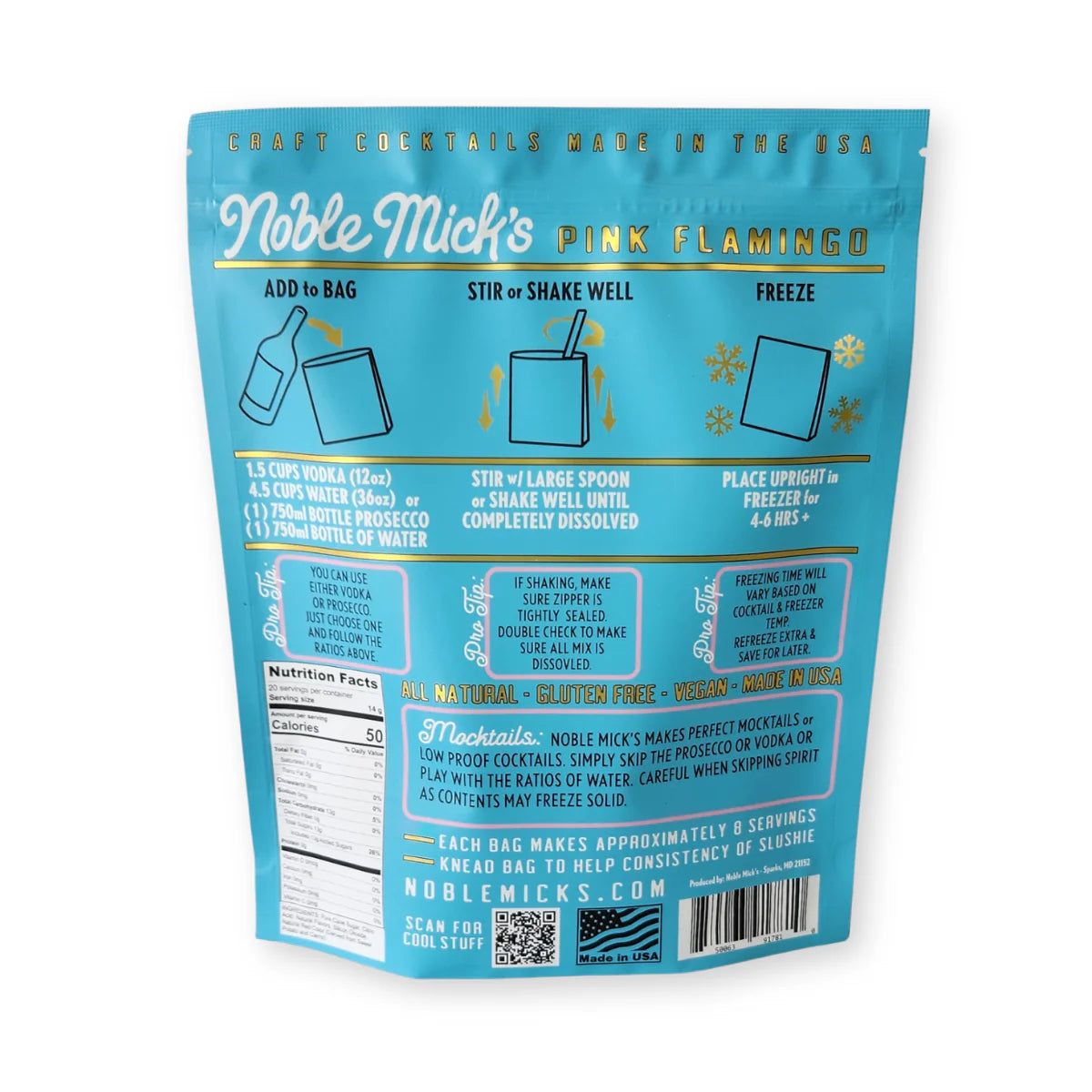 Noble Mick's Frozen Cocktail Mix