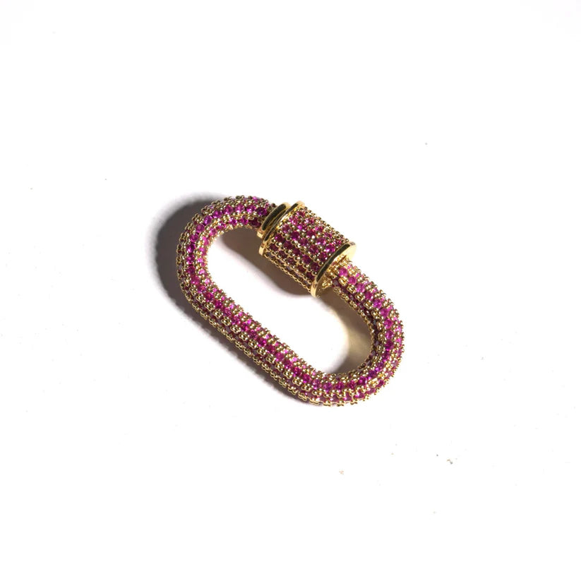 Skinny Link Carabiner Chain | Allison Avery