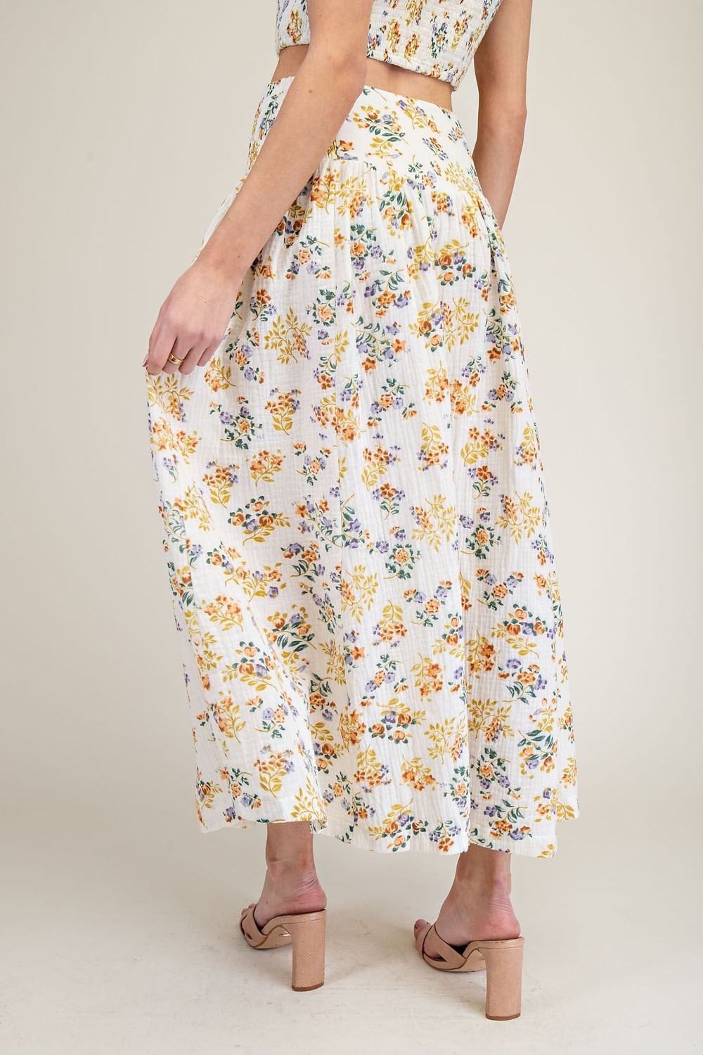 Garden Reverie Maxi Skirt