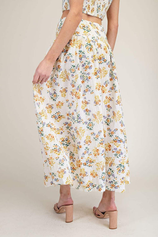 Garden Reverie Maxi Skirt