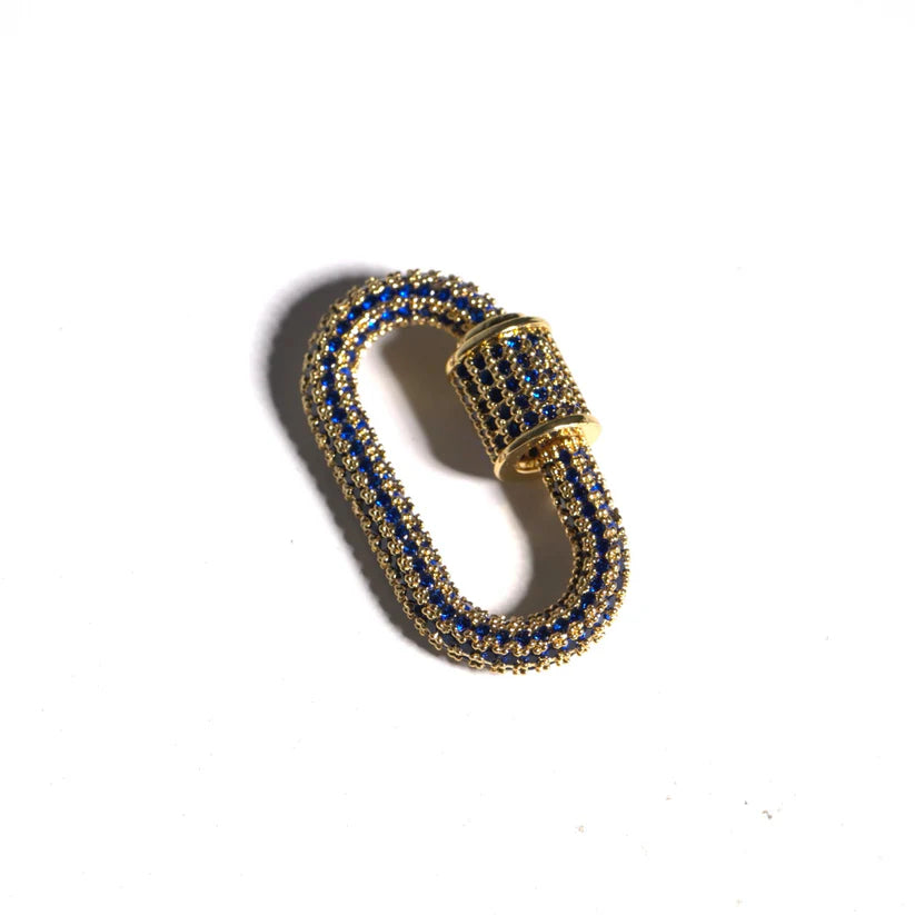 Skinny Link Carabiner Chain | Allison Avery