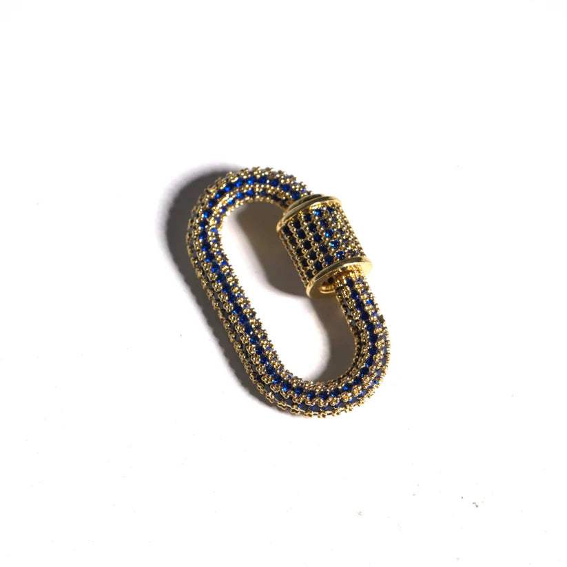 Skinny Link Carabiner Chain | Allison Avery