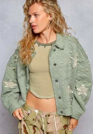 Laurel Star Quilted Jacket