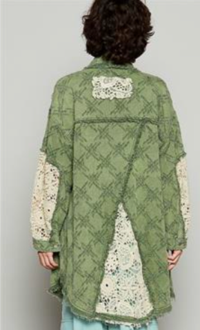 River Patchwork Duster Jacket