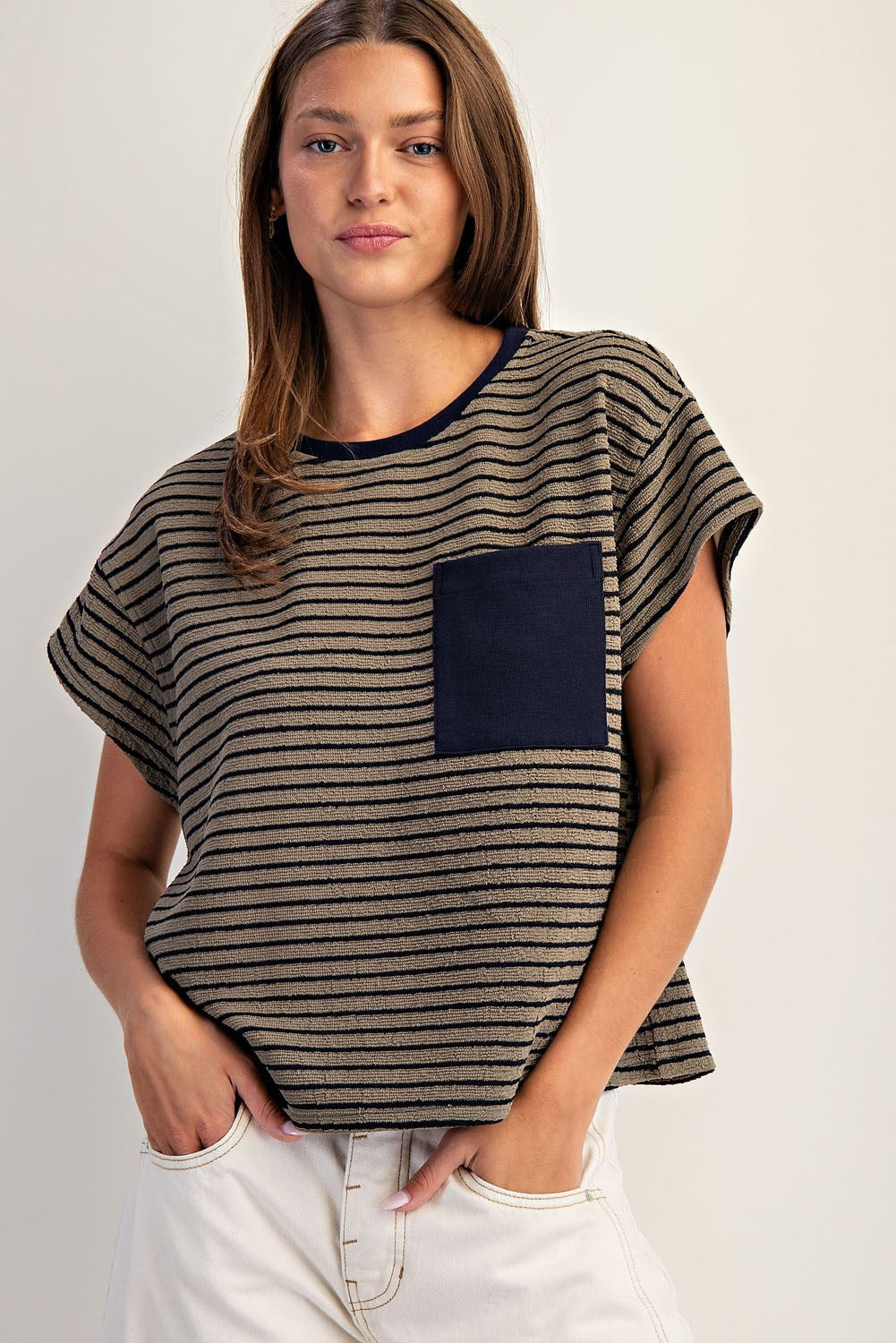 Vintage Wanderer Striped Top