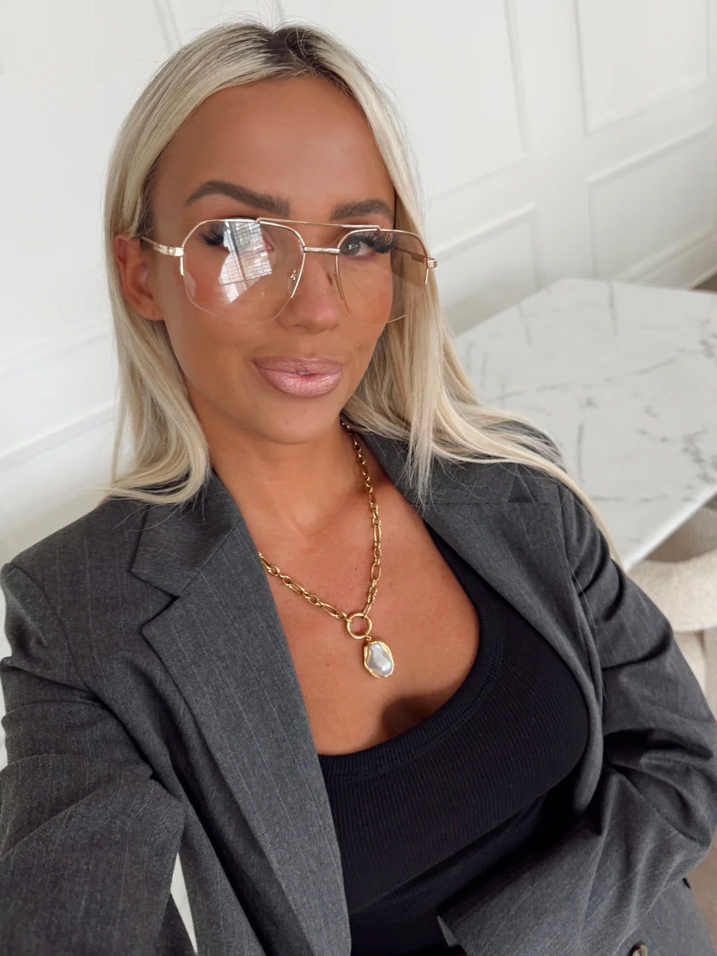 The Cassidy Pearl Necklace | Water Resistant - Chansutt Pearls